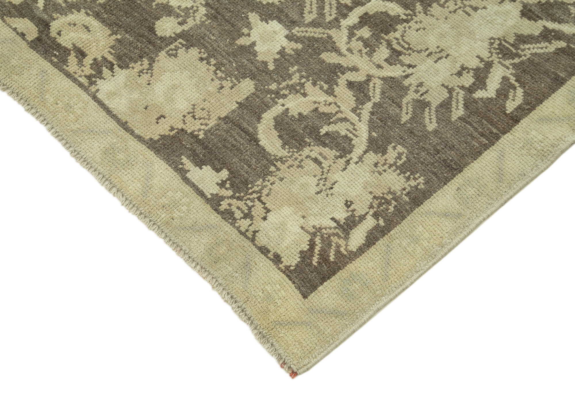 Handmade Wool Area Rug - Taspinar Classic Beige 4'4''x8'0'' Durable Cotton Backing