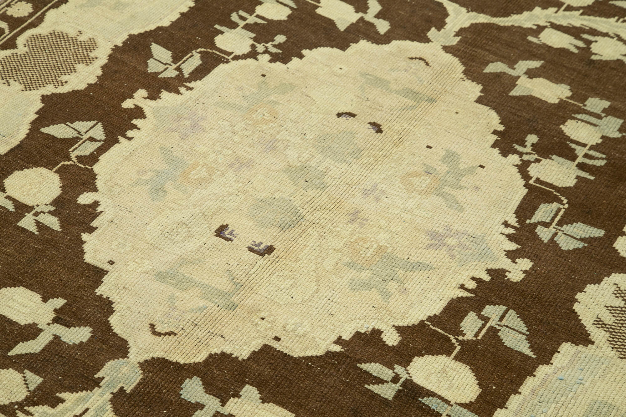 Handmade Wool Area Rug – Taspinar Beige Classic Wool Rug 4'10''x7'6'' | Durable Soft Texture