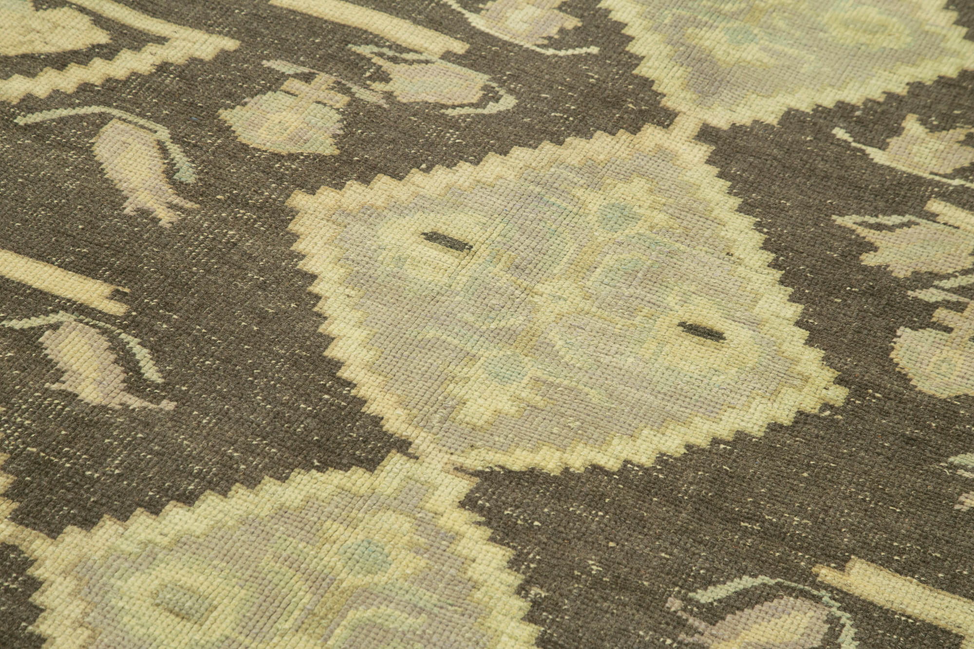 Handmade Wool Area Rug - Taspinar Beige Classic Wool Rug 5'1''x9'4'' Durable Carpet
