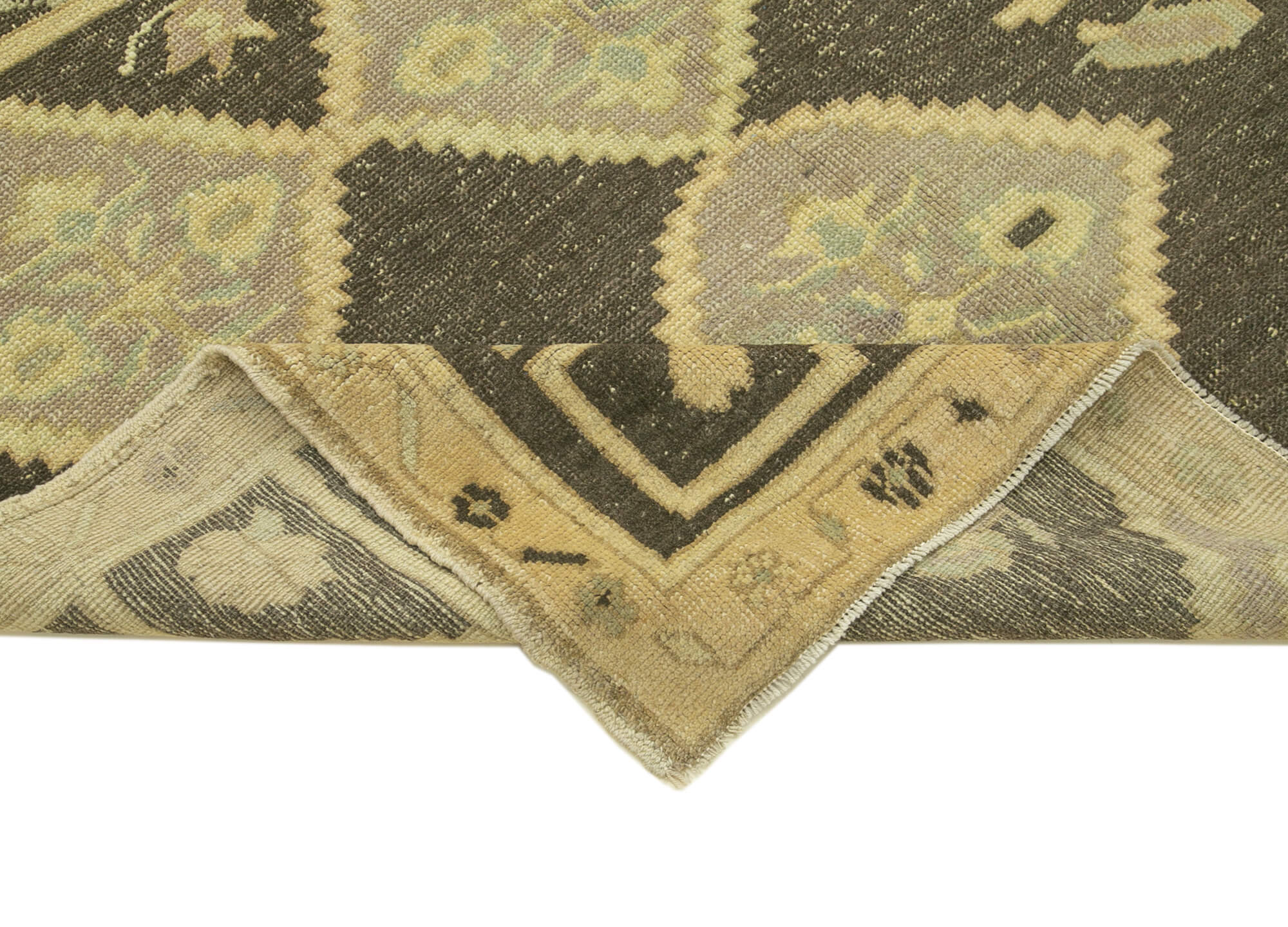 Handmade Wool Area Rug - Taspinar Beige Classic Wool Rug 5'1''x9'4'' Durable Carpet