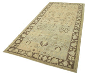 Handmade Wool Area Rug - Taspinar Classic Beige Carpet 4'7''x10'9'' Durable Soft Wool