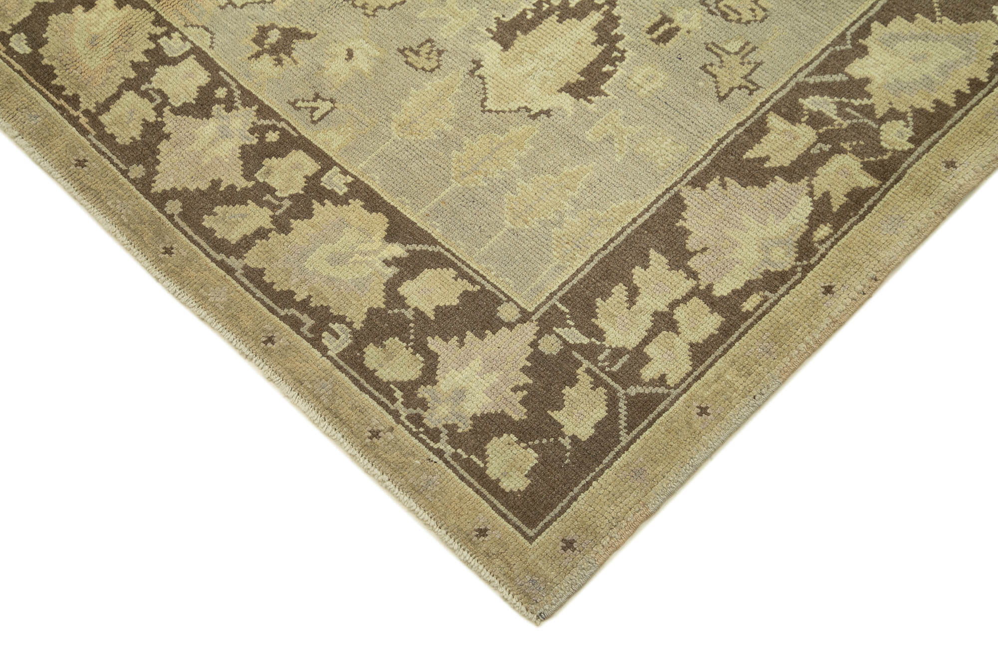 Handmade Wool Area Rug - Taspinar Classic Beige Carpet 4'7''x10'9'' Durable Soft Wool
