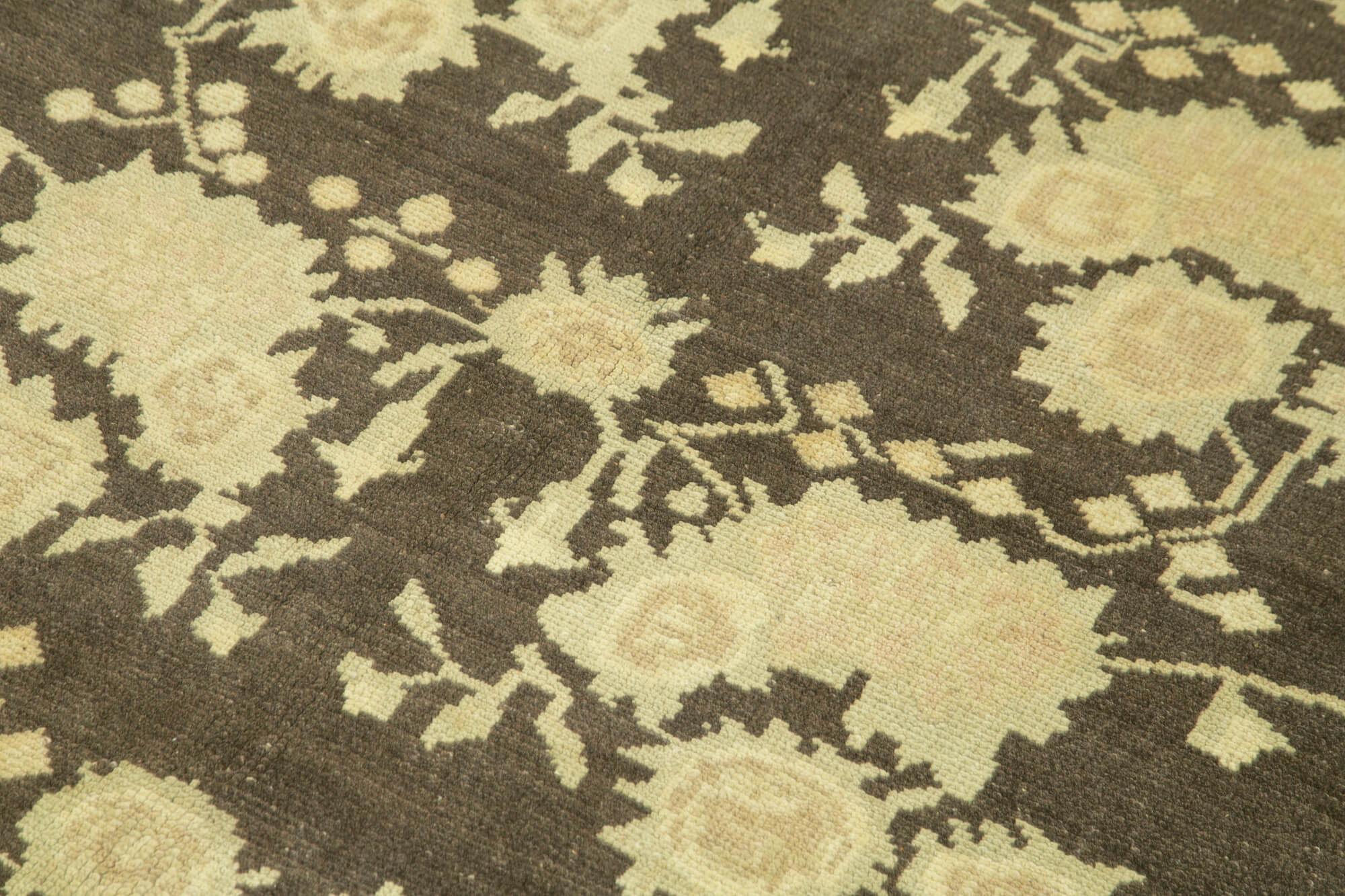 Handmade Wool Area Rug – Classic Beige Carpet 4'10''x8'0'' by Agacan