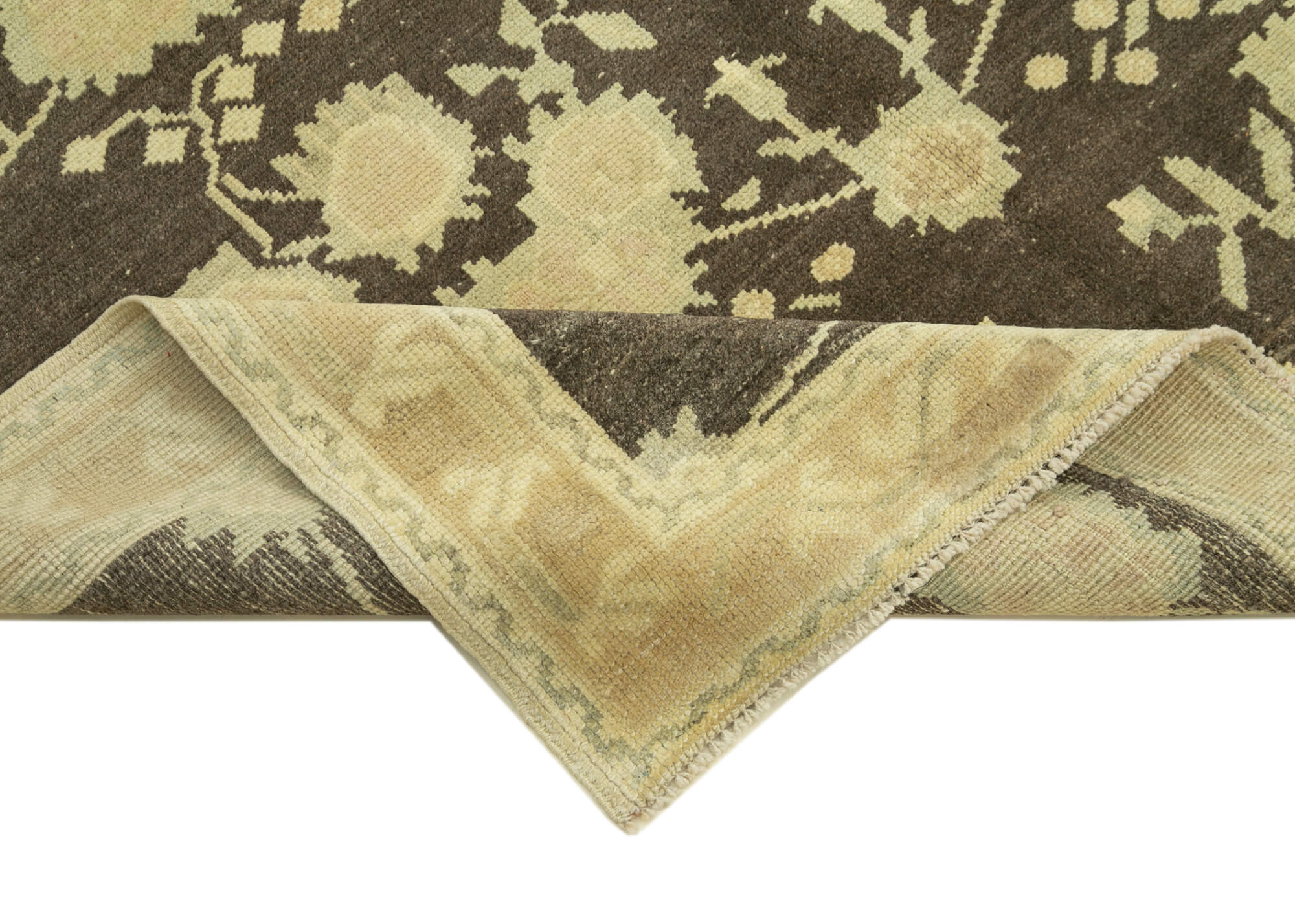 Handmade Wool Area Rug – Classic Beige Carpet 4'10''x8'0'' by Agacan