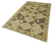 Handmade Wool Area Rug | Taspinar Beige Classic Area Carpet with Durable Wool Fiber