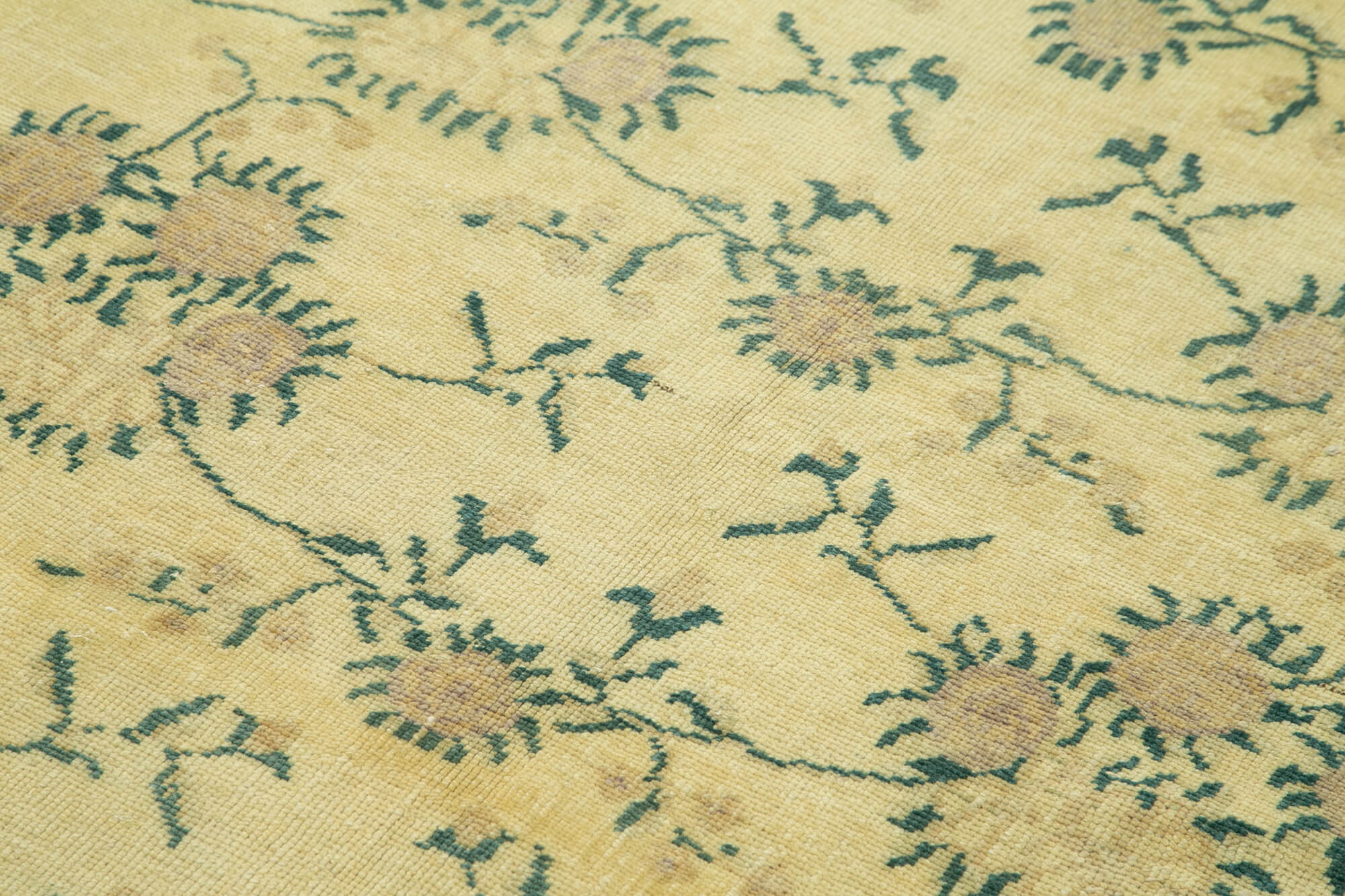 Handmade Wool Area Rug – Taspinar Classic Beige Vintage Turkish Rug 5'1''x8'4''