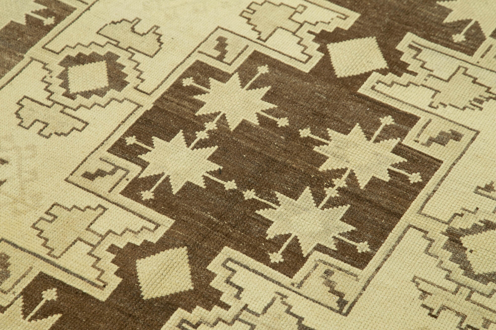 Handmade Wool Area Rug - Taspinar Beige Classic Turkish Hand Knotted Rug 4'5''x7'9''