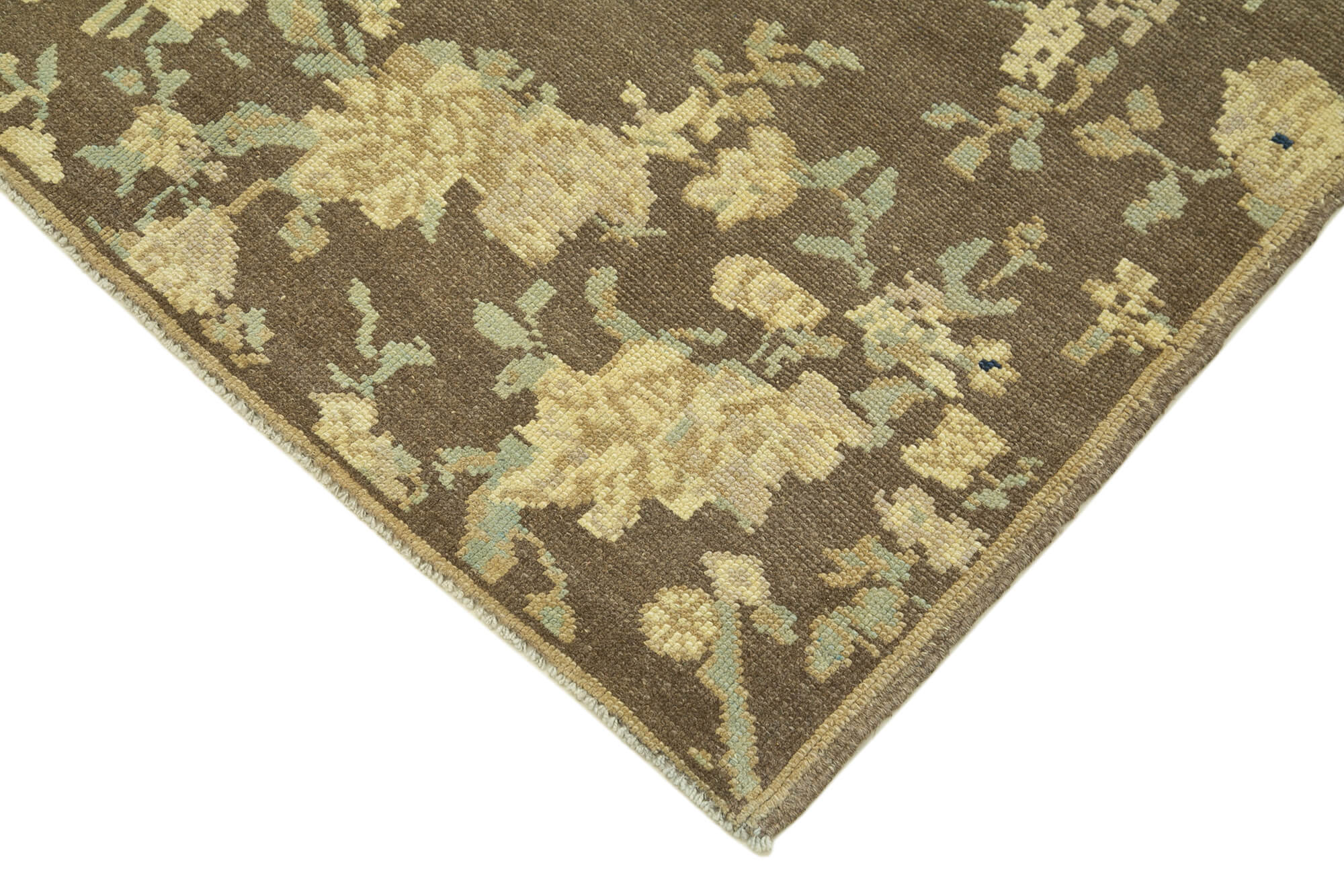 Handmade Wool Area Rug - Taspinar Beige Classic Style Rug 4'1'' x 8'0''