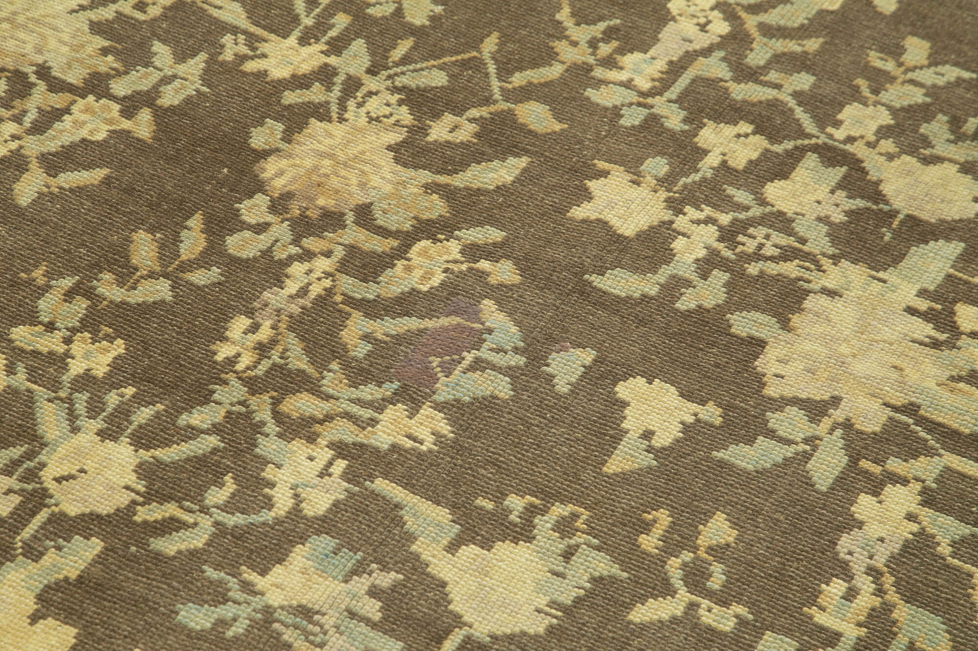 Handmade Wool Area Rug - Taspinar Beige Classic Style Rug 4'1'' x 8'0''