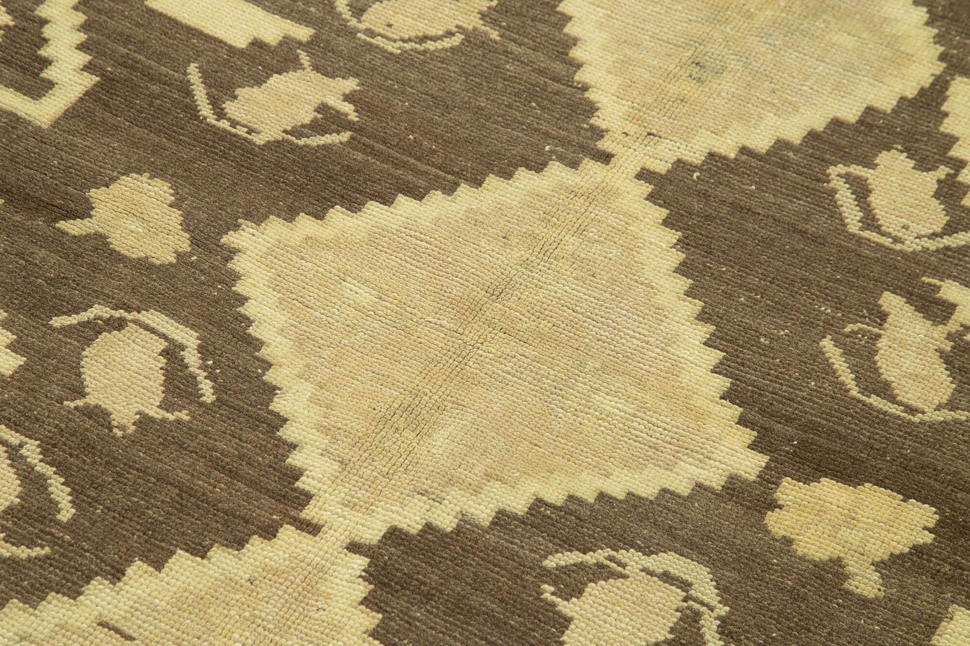 Handmade Wool Area Rug – Taspinar Classic Beige Carpet 4'1'' x 7'5'' by Agacan