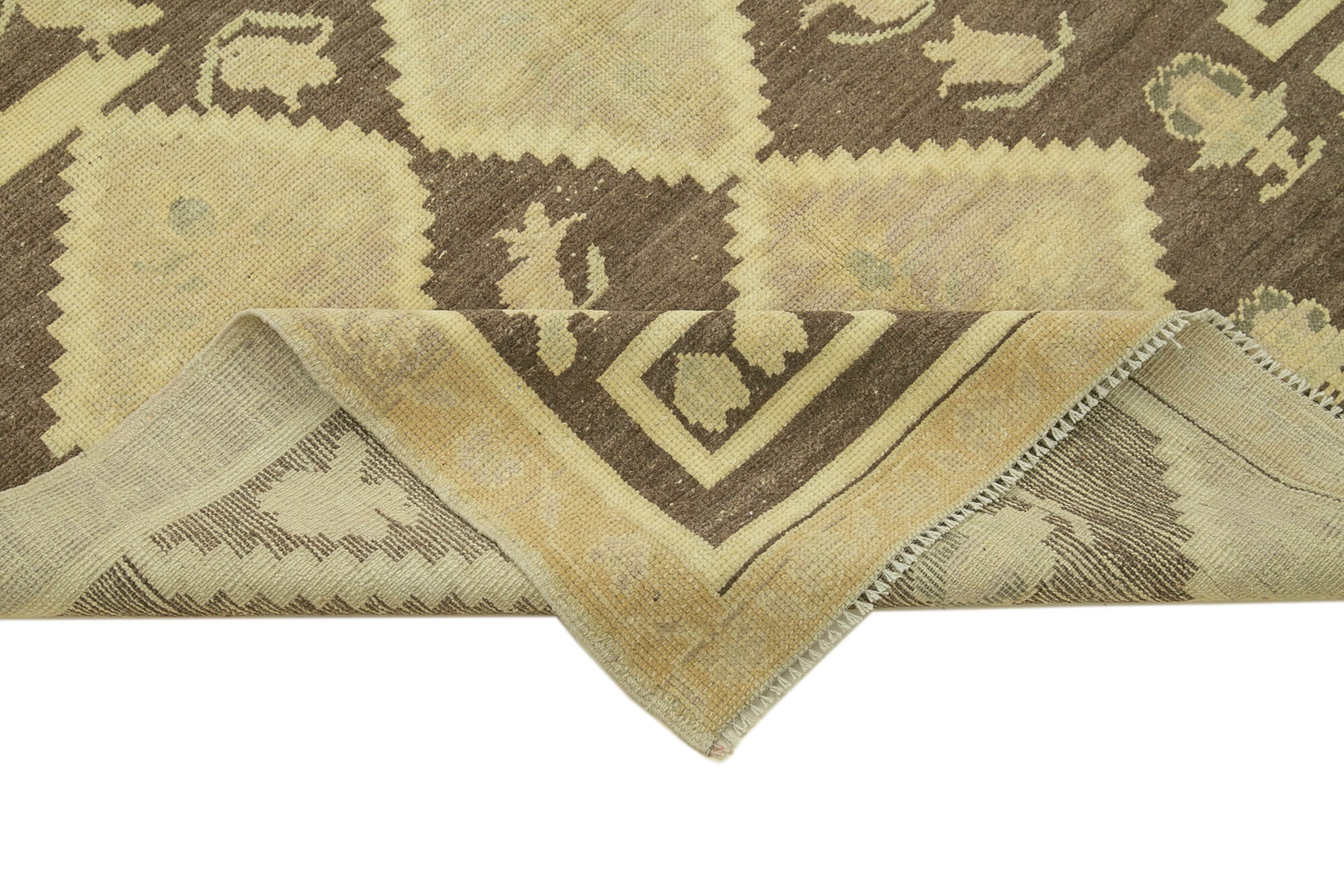 Handmade Wool Area Rug – Taspinar Classic Beige Carpet 4'1'' x 7'5'' by Agacan