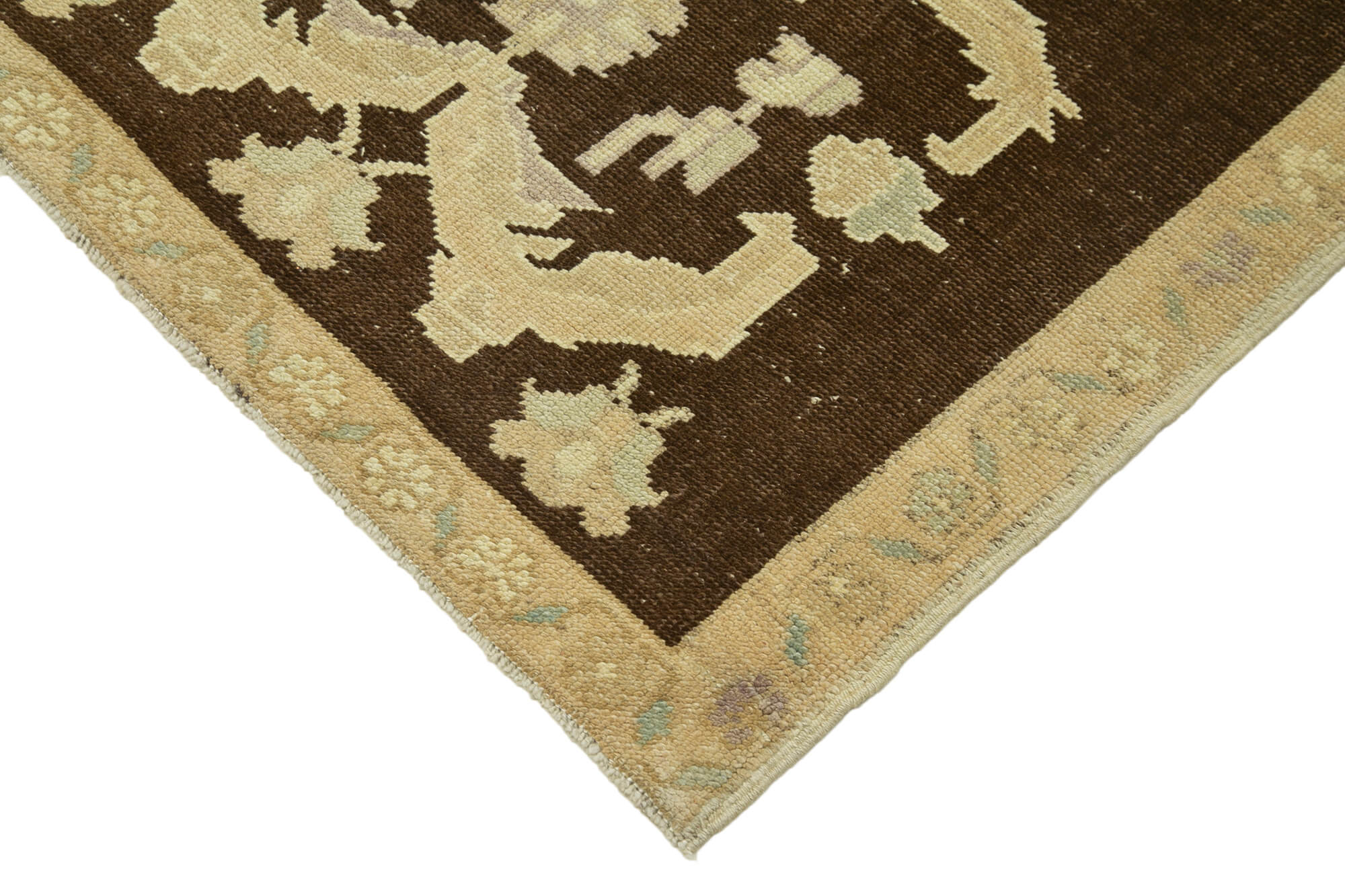 Handmade Wool Area Rug – Taspinar Beige Classic Wool Carpet 3'5''x5'5'' Durable