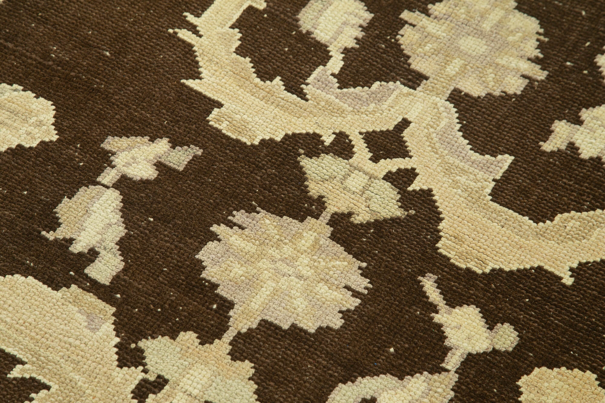 Handmade Wool Area Rug – Taspinar Beige Classic Wool Carpet 3'5''x5'5'' Durable
