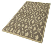 Handmade Wool Area Rug | Classic Beige Wool Rug – Hand Knotted Turkish Carpet