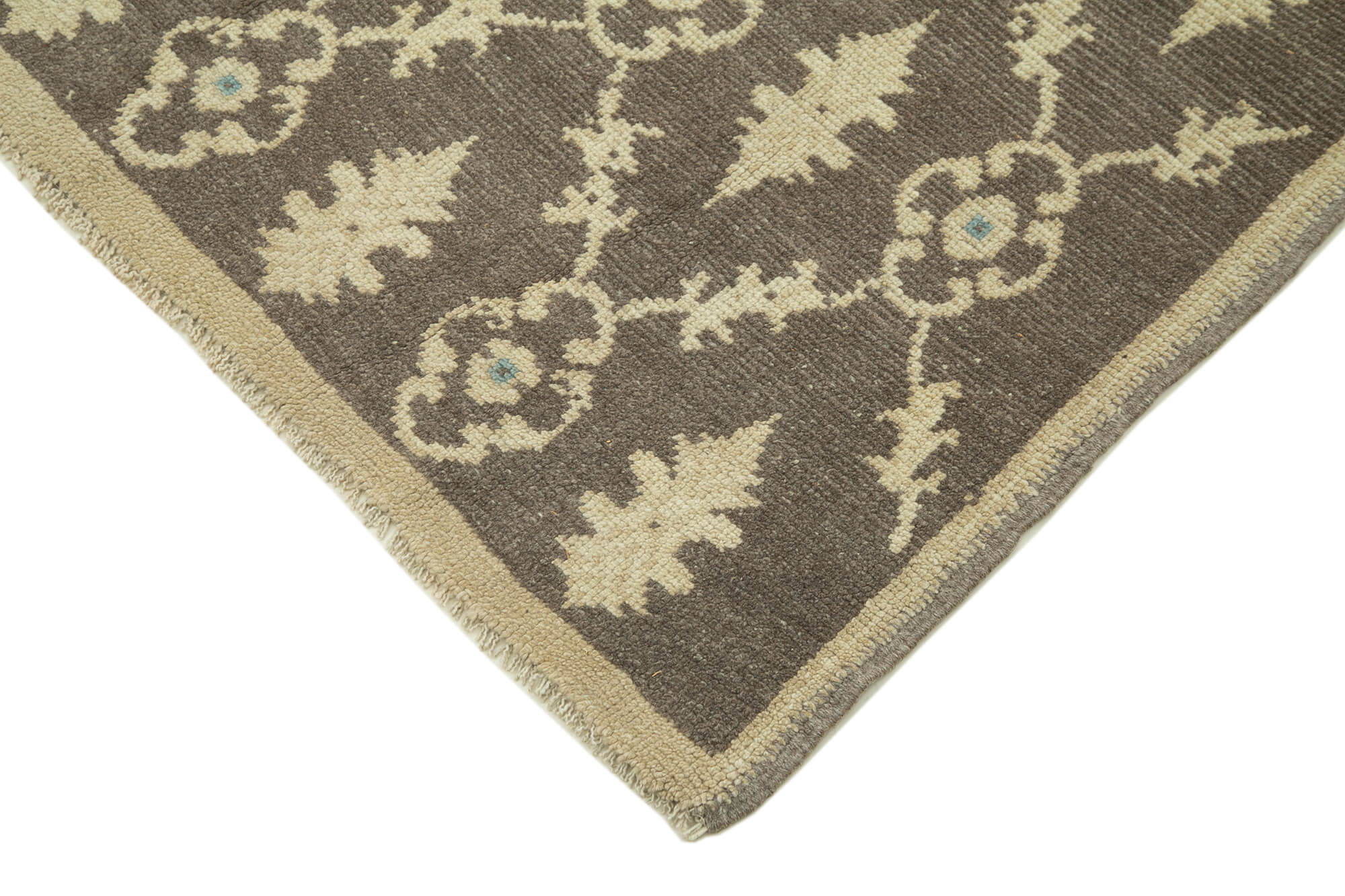 Handmade Wool Area Rug | Classic Beige Wool Rug – Hand Knotted Turkish Carpet