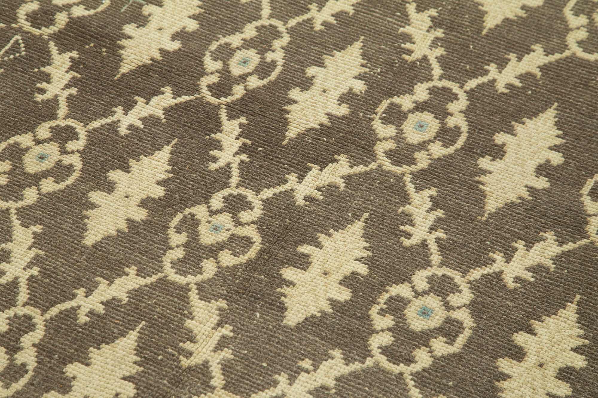 Handmade Wool Area Rug | Classic Beige Wool Rug – Hand Knotted Turkish Carpet