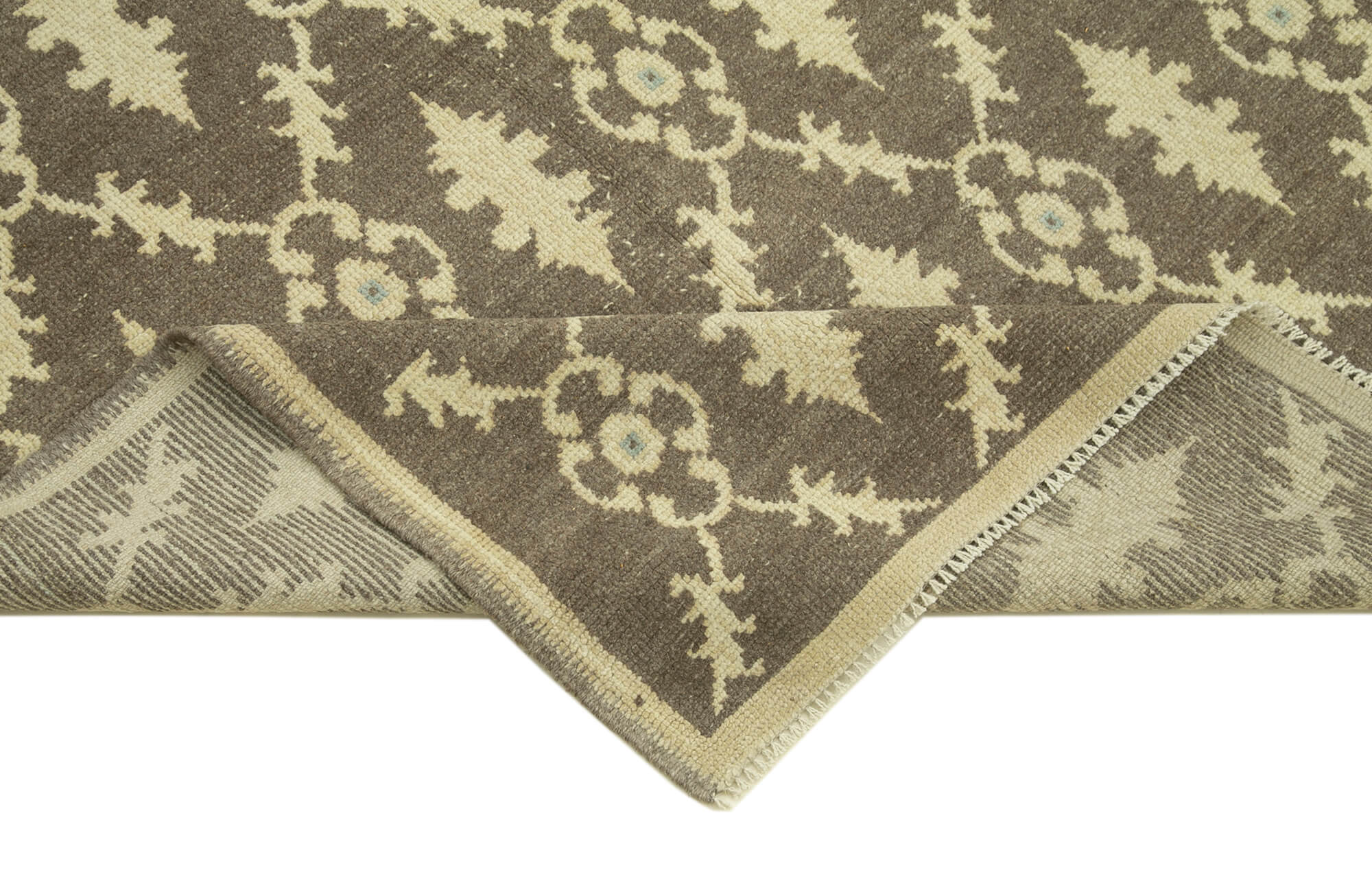 Handmade Wool Area Rug | Classic Beige Wool Rug – Hand Knotted Turkish Carpet