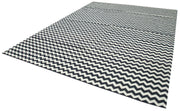 Handmade Area Rug - Geometric Cotton Wool Rug with Classic Design 9'x12'