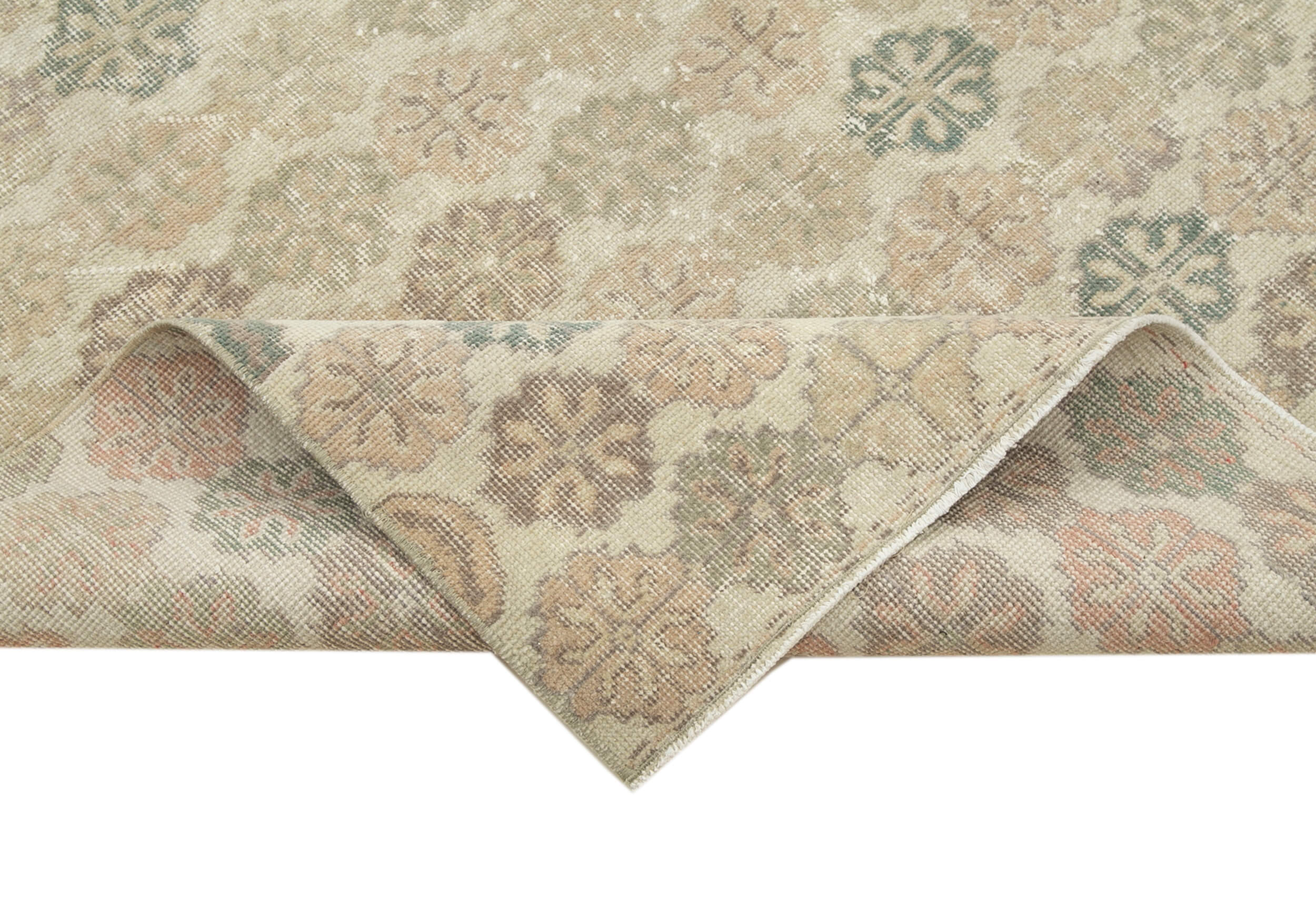 Handmade Area Rug – Checkered Kilim Carpet | Soft Textured Cotton Wool Rug 5'6''x9'4''