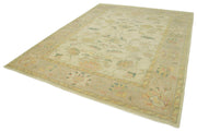 Handmade Wool Area Rug – Classic Beige Cotton Wool Rug 7'11'' x 10'10''