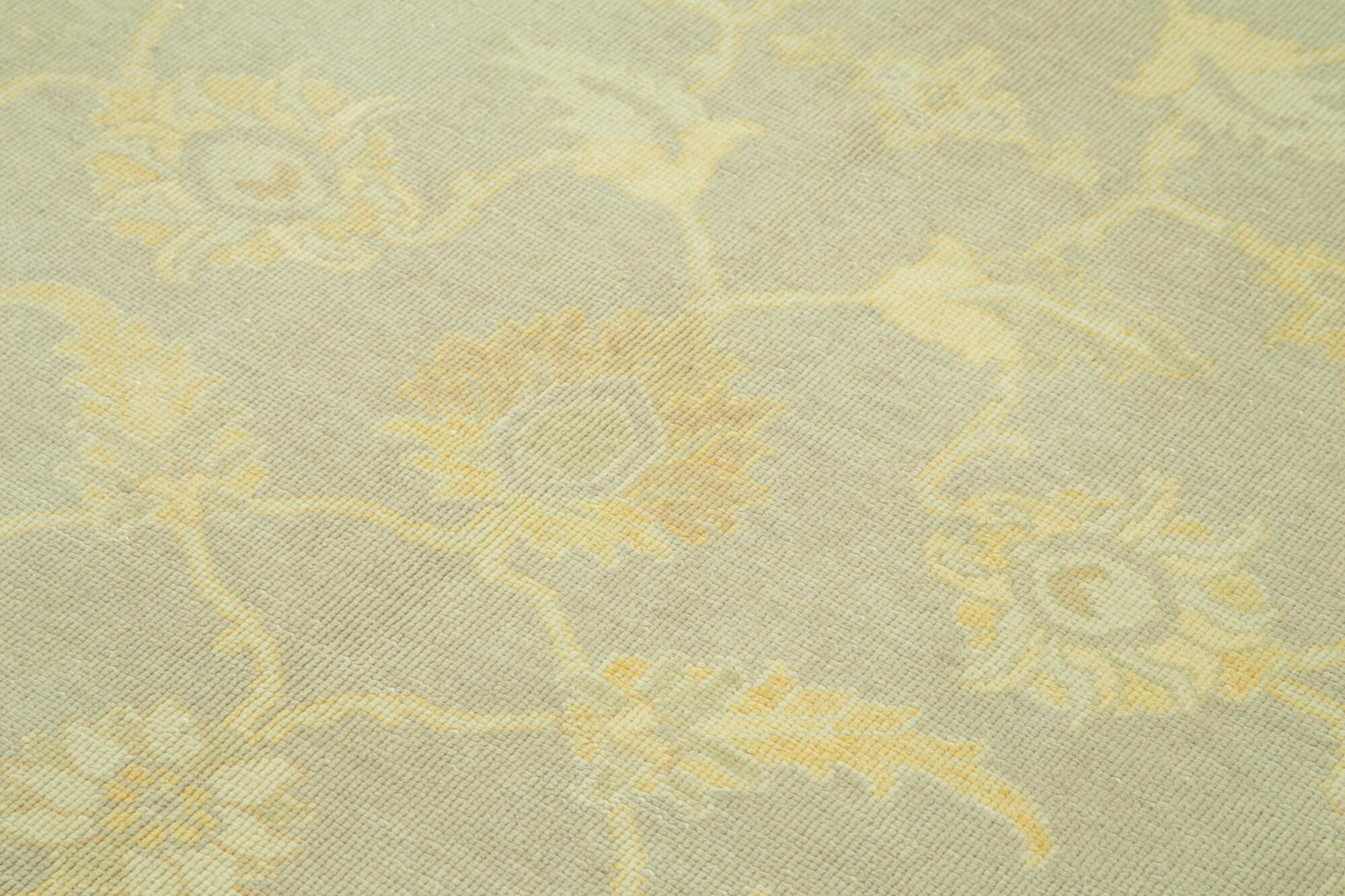 Handmade Wool Area Rug – Classic Beige Cotton Wool Rug 6'1''x8'10'' by Agacan