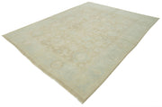 Handmade Wool Area Rug – Tebriz Classic Beige Cotton Wool Rug 7'10''x11'8''