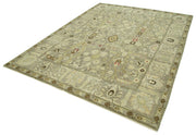 Handmade Wool Area Rug – Classic Grey Rug 7x10 Ft | Durable Cotton Wool Carpet