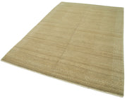 Handmade Wool Area Rug – Tebriz Classic Beige 6x9 Cotton Wool Blend Rug