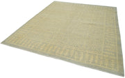 Handmade Wool Area Rug – Classic Beige Cotton Wool Rug 7'9''x9'1'' by Agacan