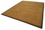 Handmade Wool Area Rug – Vintage Turkish Rug with Classic Cotton & Soft Wool Floor Covering 8'10''x11'10''