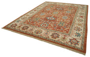 Handmade Wool Area Rug – Classic Red Cotton Wool Rug 9'2''x11'10'' by Agacan