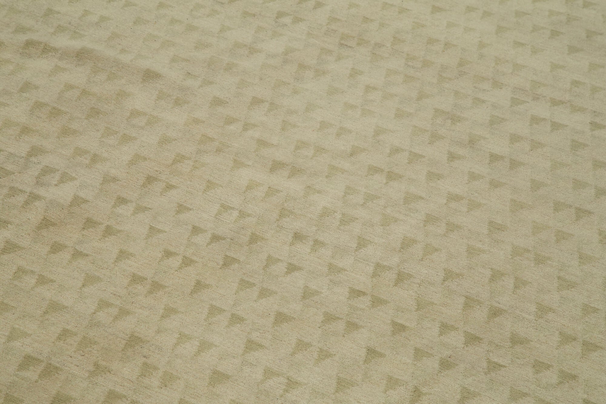 Handmade Wool Area Rug | Tebriz Classic Style Green Cotton Wool Carpet 9x13