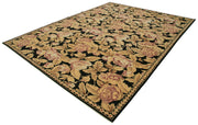 Handmade Wool Area Rug – Classic Beige Rug 8x11 Feet | Durable Cotton Wool Blend