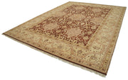 Handmade Wool Area Rug – Classic Beige Cotton Wool Rug 9'11''x13'10'' by Agacan