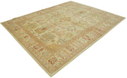 Handmade Wool Area Rug | Vintage Turkish Rug Cotton Wool Blend 7'9'' x 9'8''