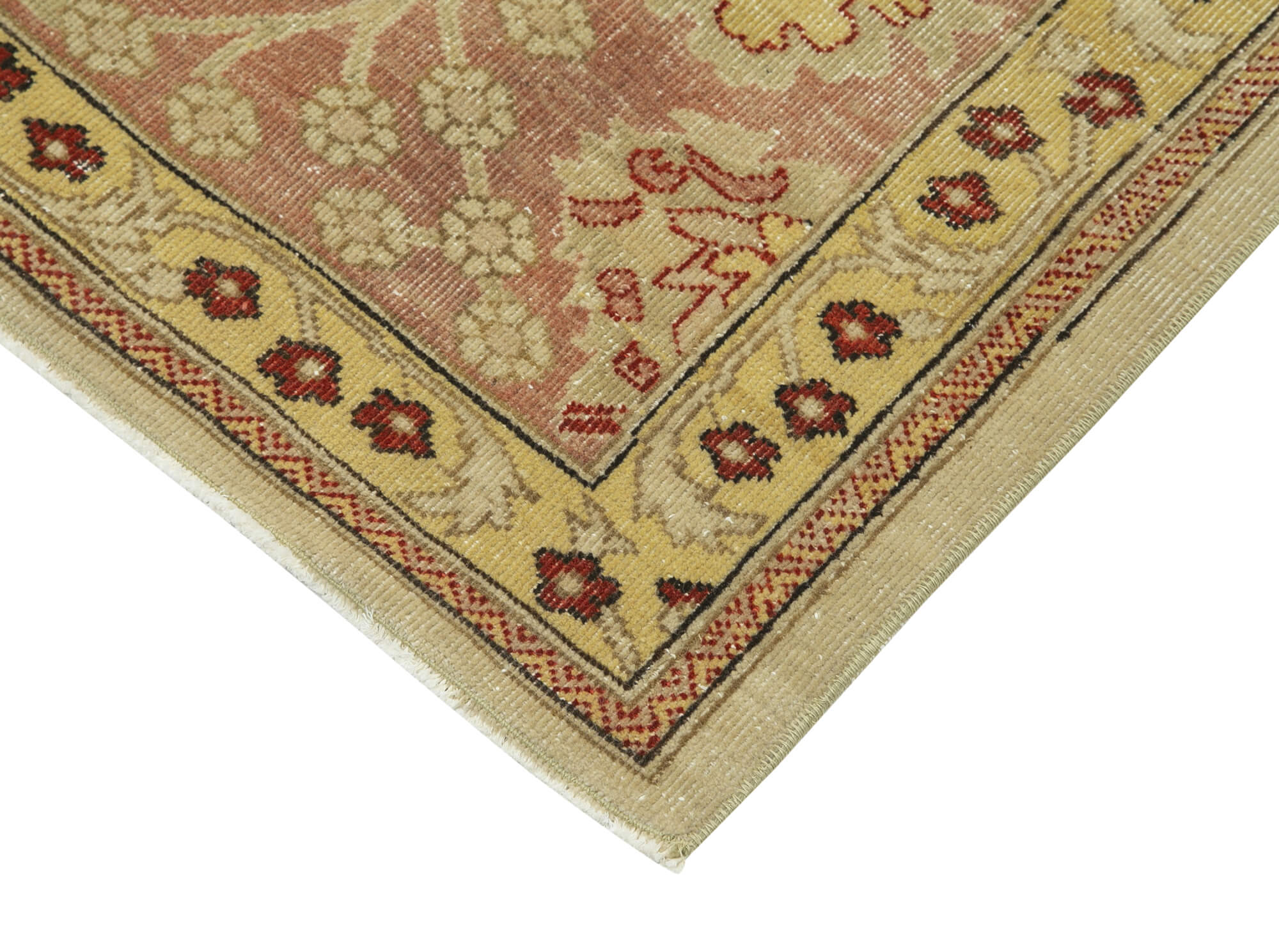 Handmade Wool Area Rug – Classic Beige 8x12 Turkish Hand Knotted Carpet