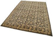 Handmade Area Rug - Classic Brown Wool Cotton Rug 5'11''x9'1'' by Agacan