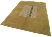 Handmade Wool Area Rug – Vintage Turkish Carpet, Classic Cotton Rug 5'9''x8'2''