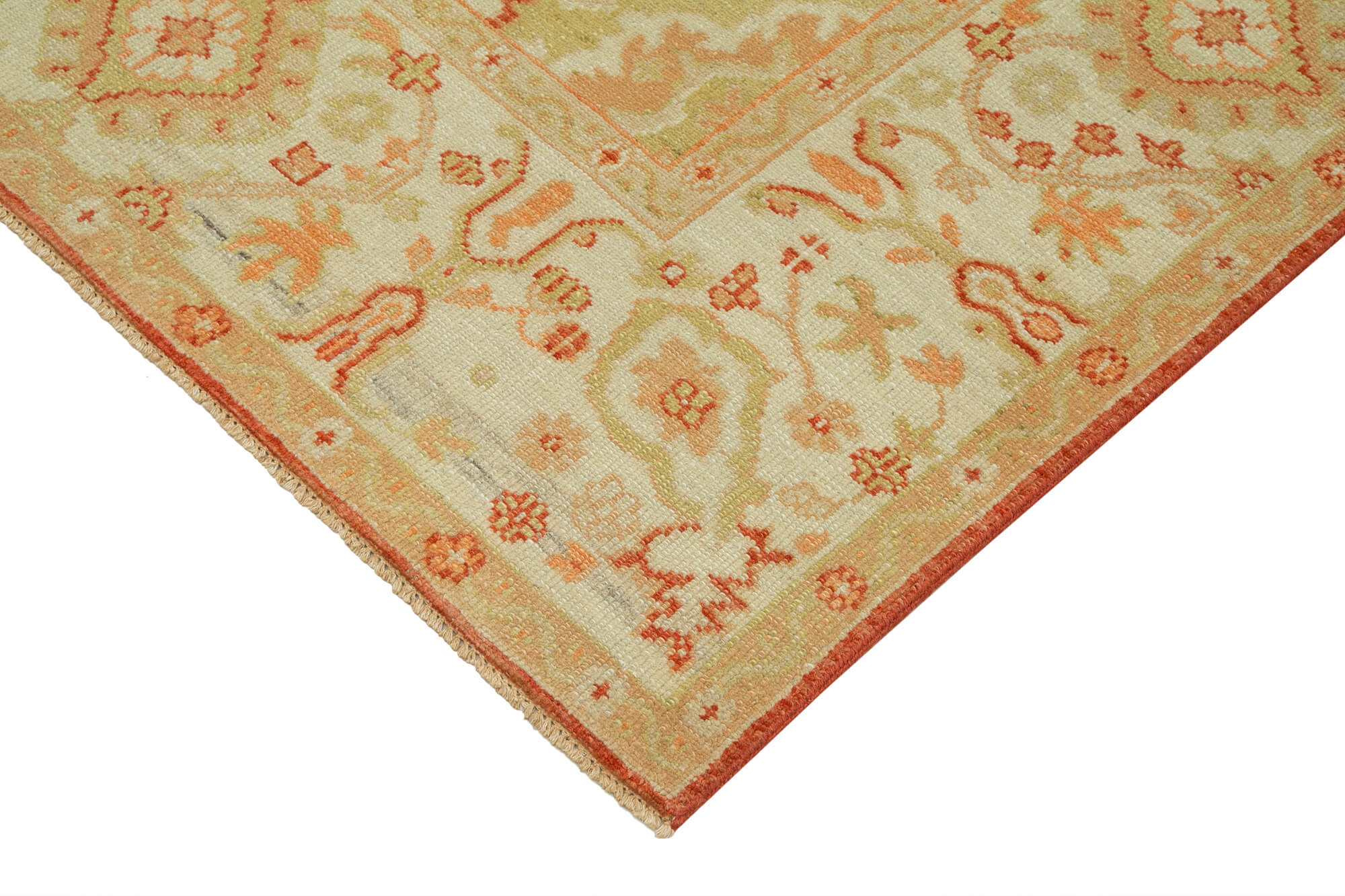 Handmade Area Rug – Classic Beige Turkish Hand Knotted Wool Carpet 9'2''x12'