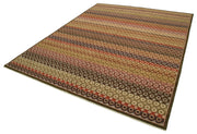 Handmade Wool Area Rug | Authentic Turkish Carpet – Vintage Woven Area Rug 8'x9'11"