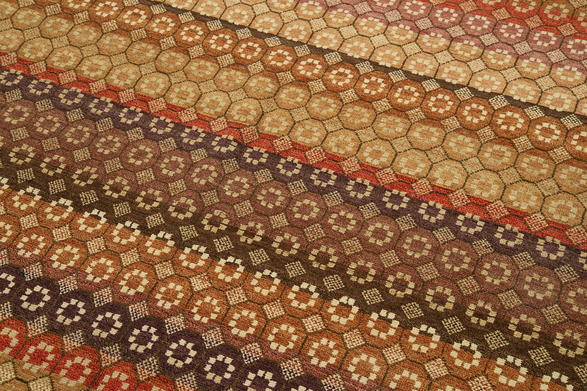 Handmade Wool Area Rug | Authentic Turkish Carpet – Vintage Woven Area Rug 8'x9'11"