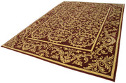Handmade Wool Area Rug - Classic Red Turkish Rug 9'3''x12'4'' by Agacan