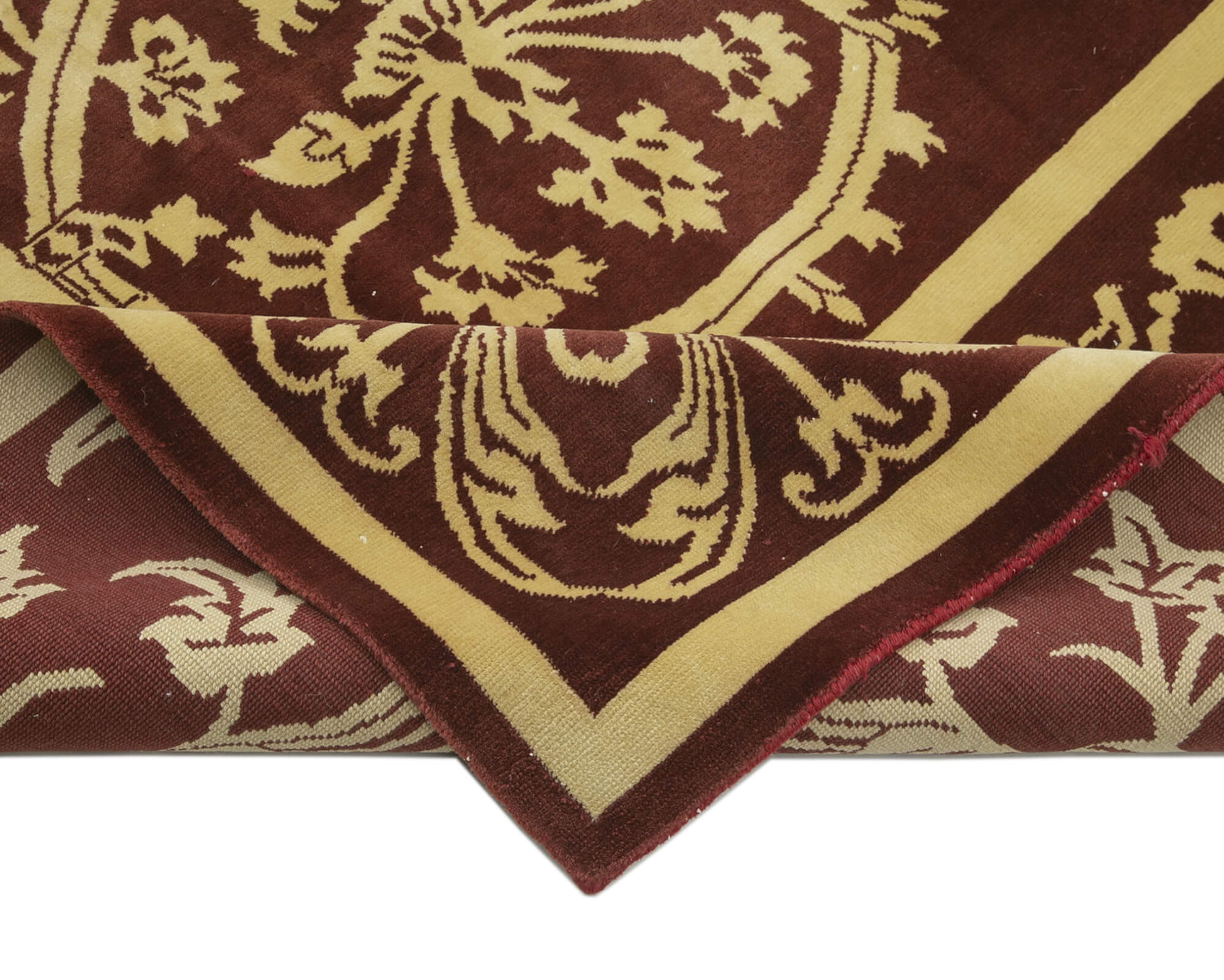 Handmade Wool Area Rug - Classic Red Turkish Rug 9'3''x12'4'' by Agacan