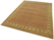Handmade Wool Area Rug – Vintage Turkish Rug Cotton Wool Carpet 5'11''x8'0''