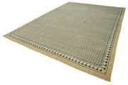 Handmade Wool Area Rug | Vintage Turkish Carpet – Durable Wool Carpet, Soft Cotton Floor Rug