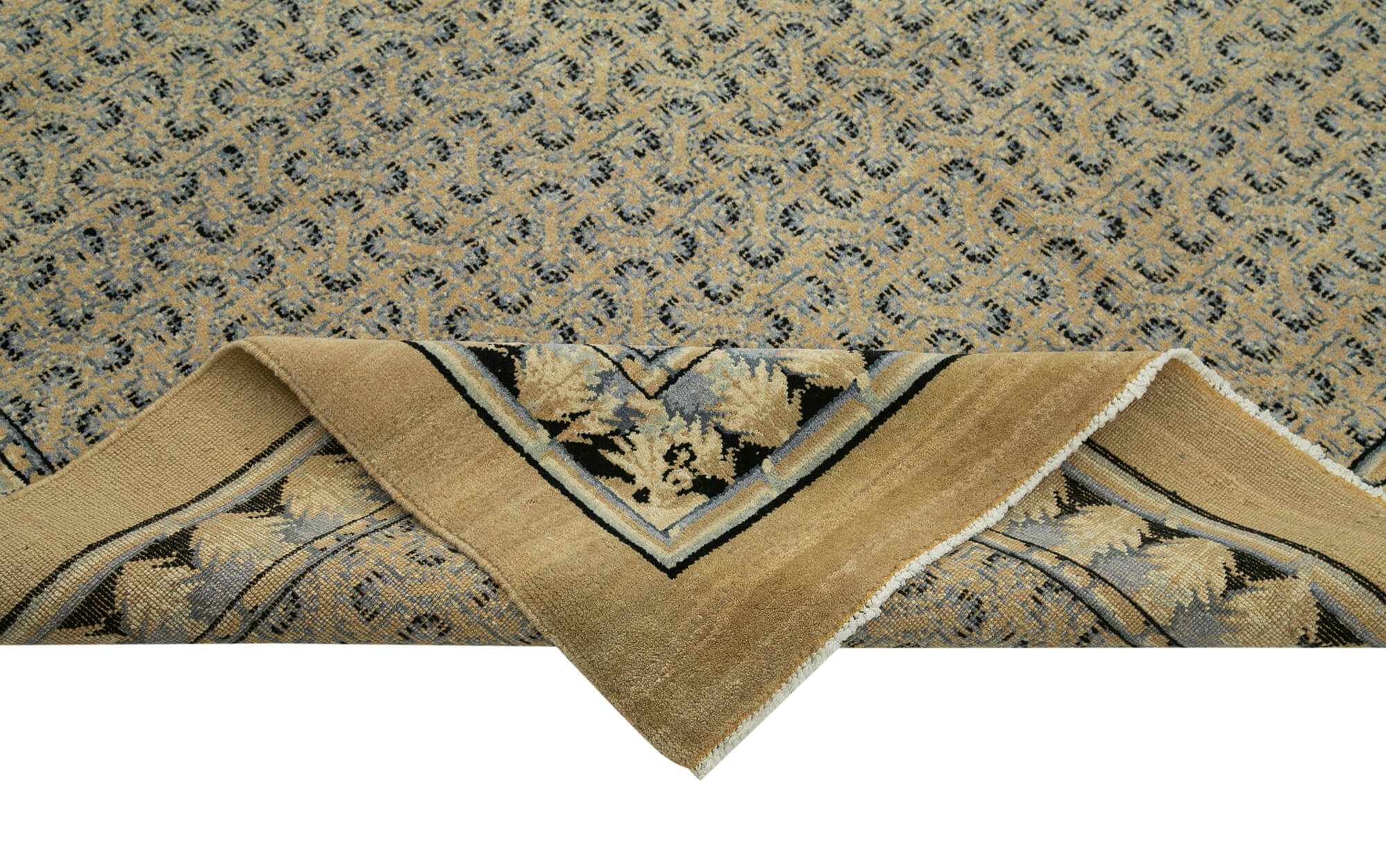 Handmade Wool Area Rug | Vintage Turkish Carpet – Durable Wool Carpet, Soft Cotton Floor Rug