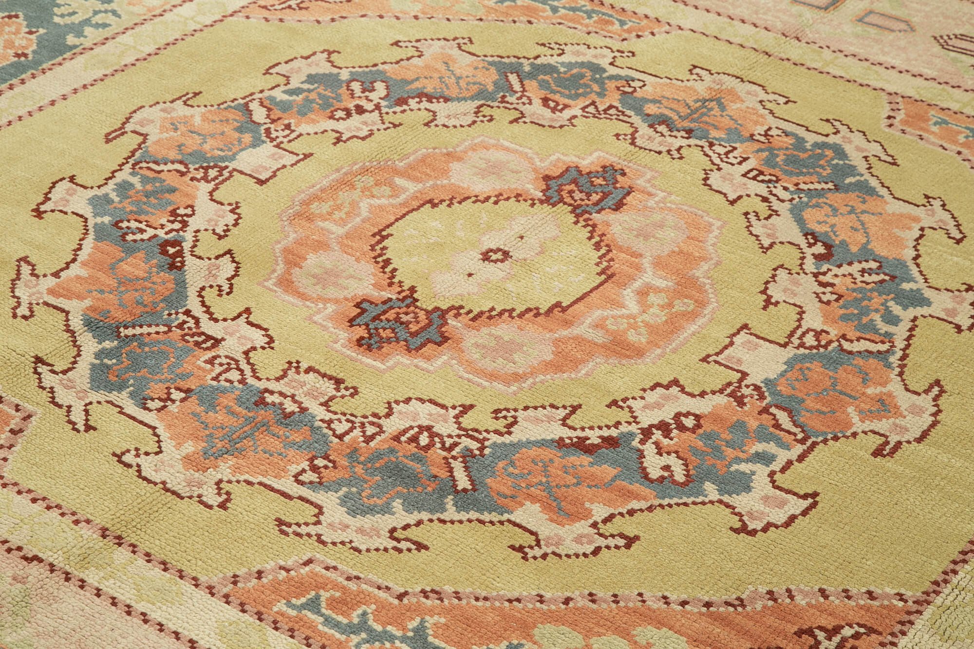 Handmade Wool Area Rug | Turkish Hand Knotted Vintage Woven Rug 8'0''x10'2''