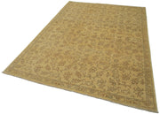 Handmade Wool Area Rug – Vintage Turkish Carpet, Classic Cotton Rug 5'10''x8'7''