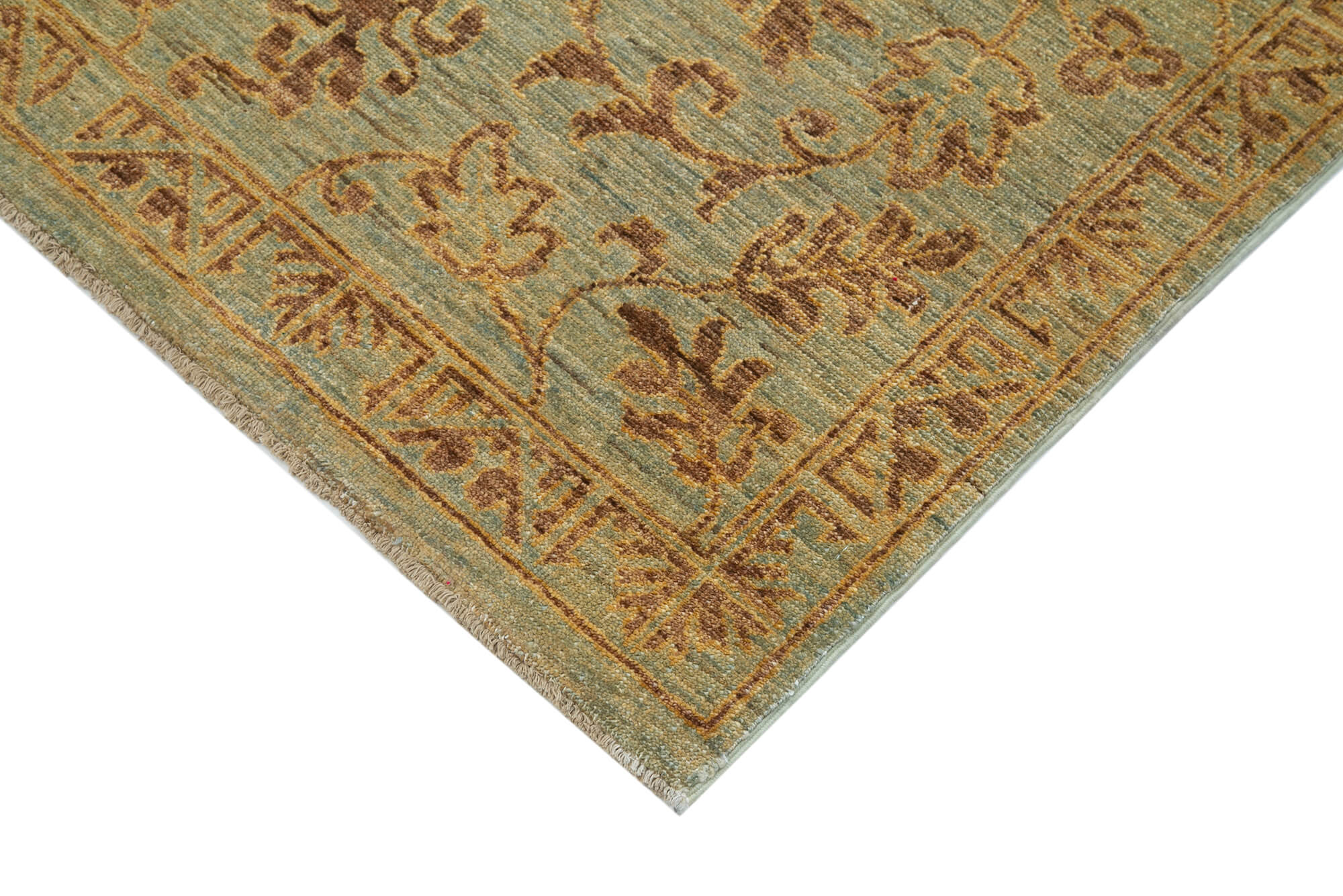Handmade Wool Area Rug – Vintage Turkish Rug Cotton Wool Carpet 3'11'' x 5'8''