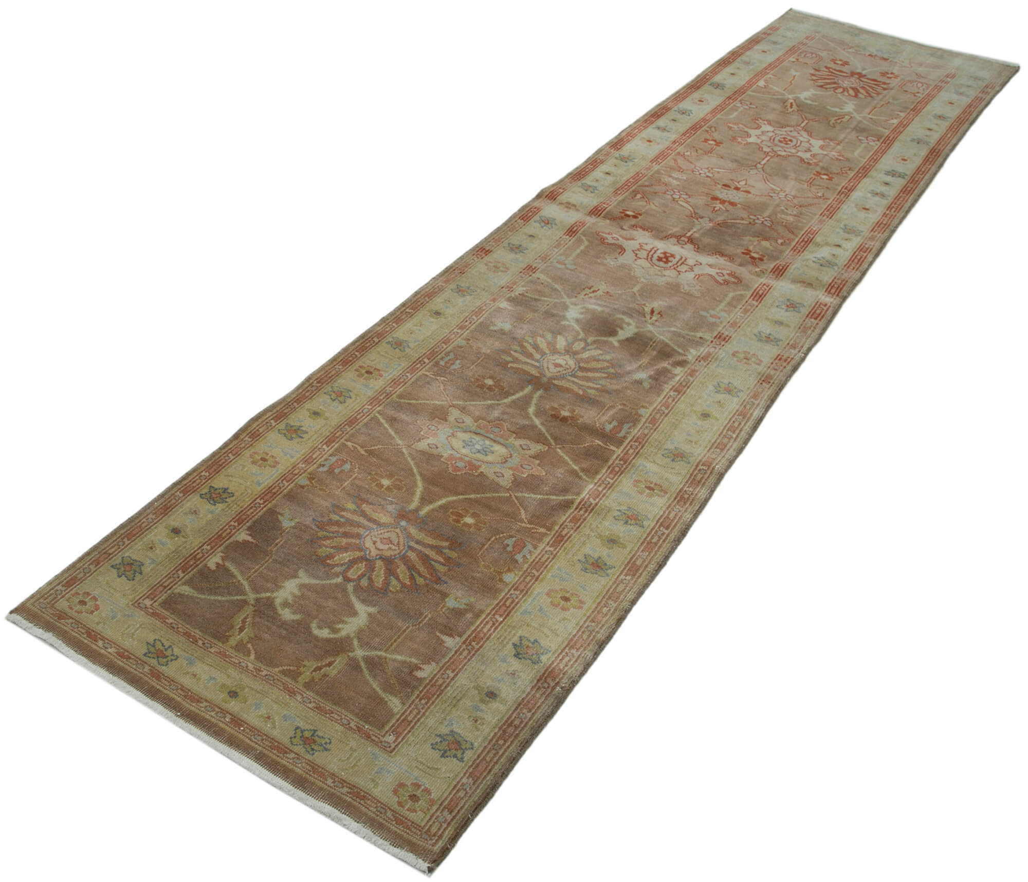 Handmade Wool Area Rug | Vintage Turkish Carpet – Durable Wool Carpet Soft Cotton Rug Runner